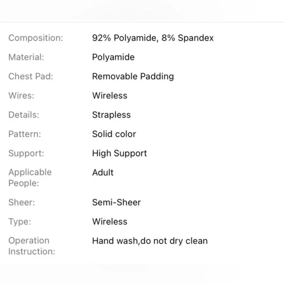 New wireless lace bralette, burgundy/maroon, double strap detail - Picture 5 of 5